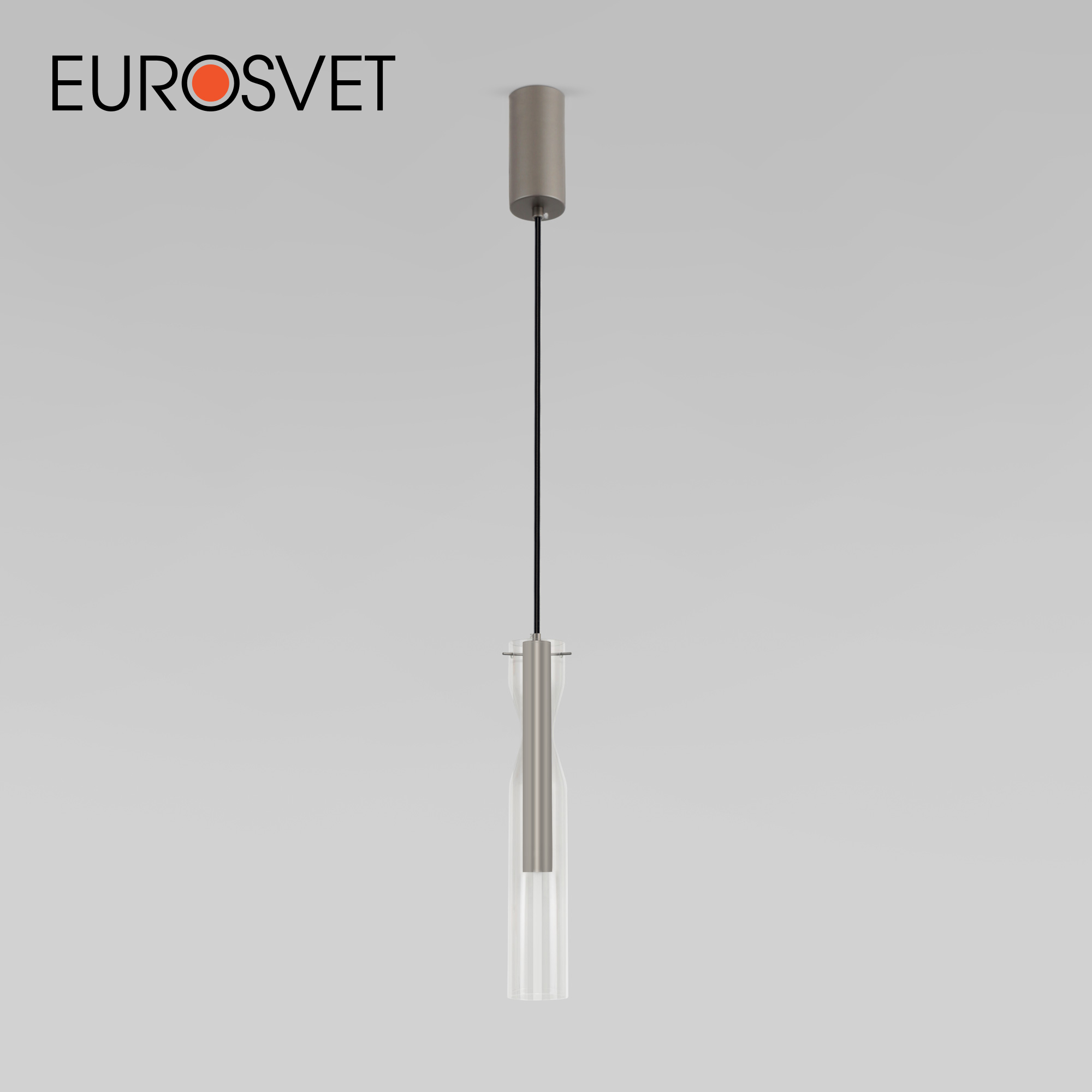 

Светильник подвесной LED Eurosvet Swan 50254/1 LED 5W 4000K графит, Swan