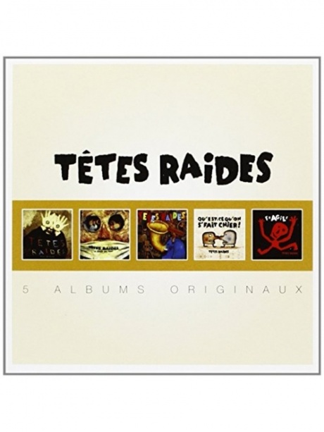 TETES RAIDES - 5 Albums Originaux