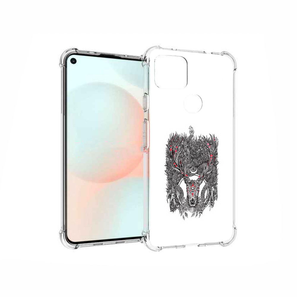 

Чехол MyPads Tocco для Google Pixel 5A Дизайнерские_676, Прозрачный, Tocco