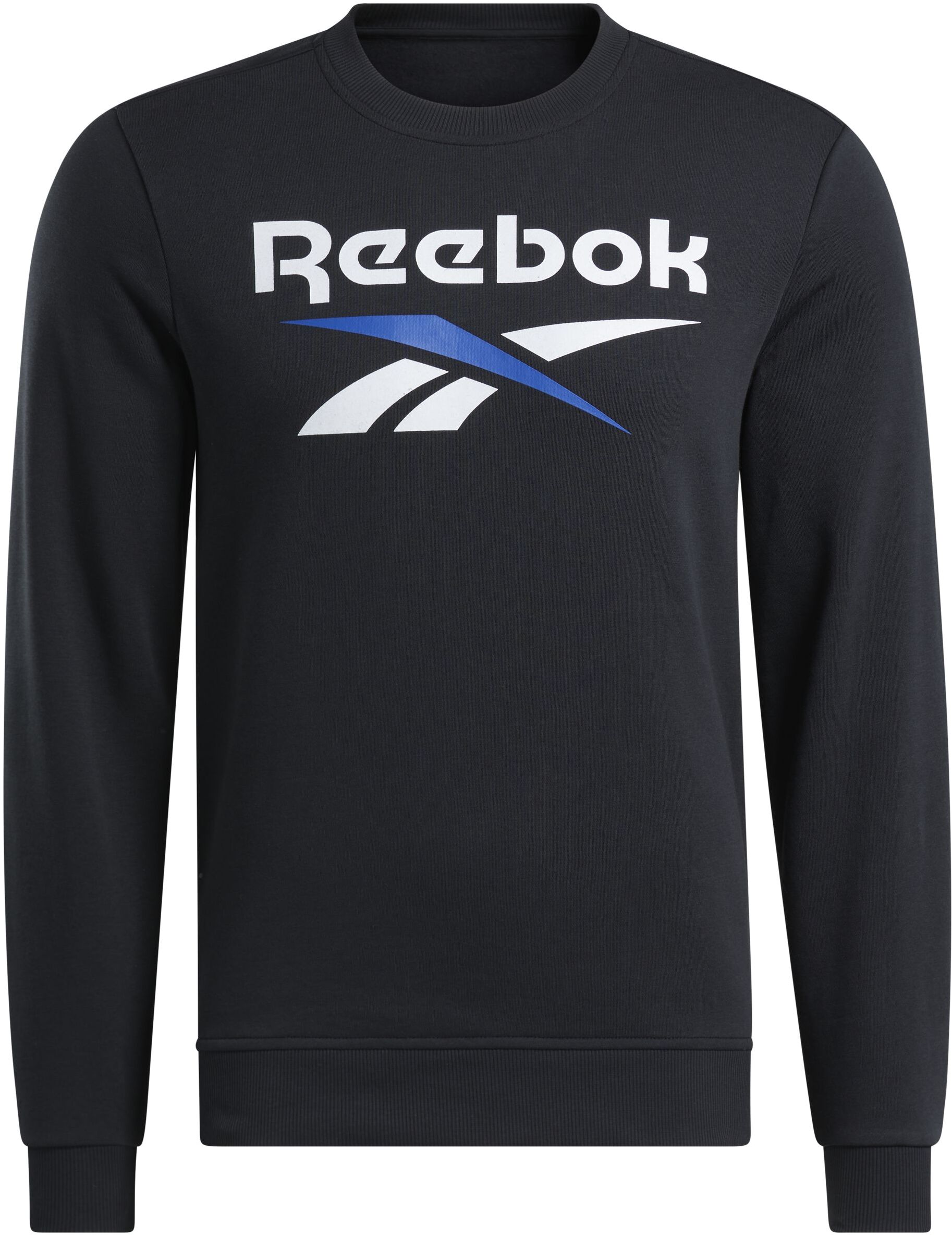 Свитшот мужской Reebok IDENTITY BIG LOGO FLEECE CREW черный S