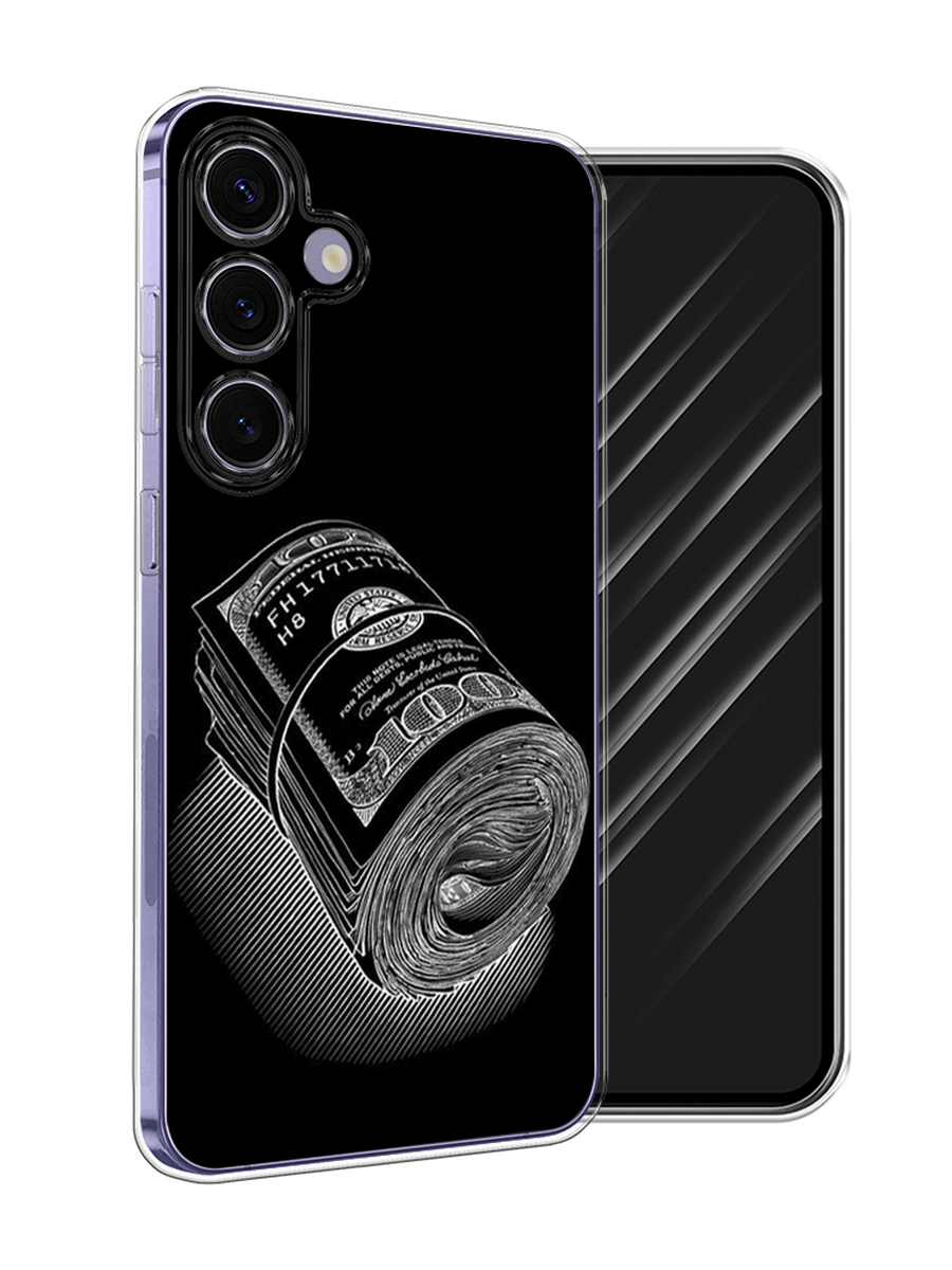

Чехол Awog на Samsung Galaxy S24 Plus "Кубышка денег", Черный;серебристый, 2109150-1