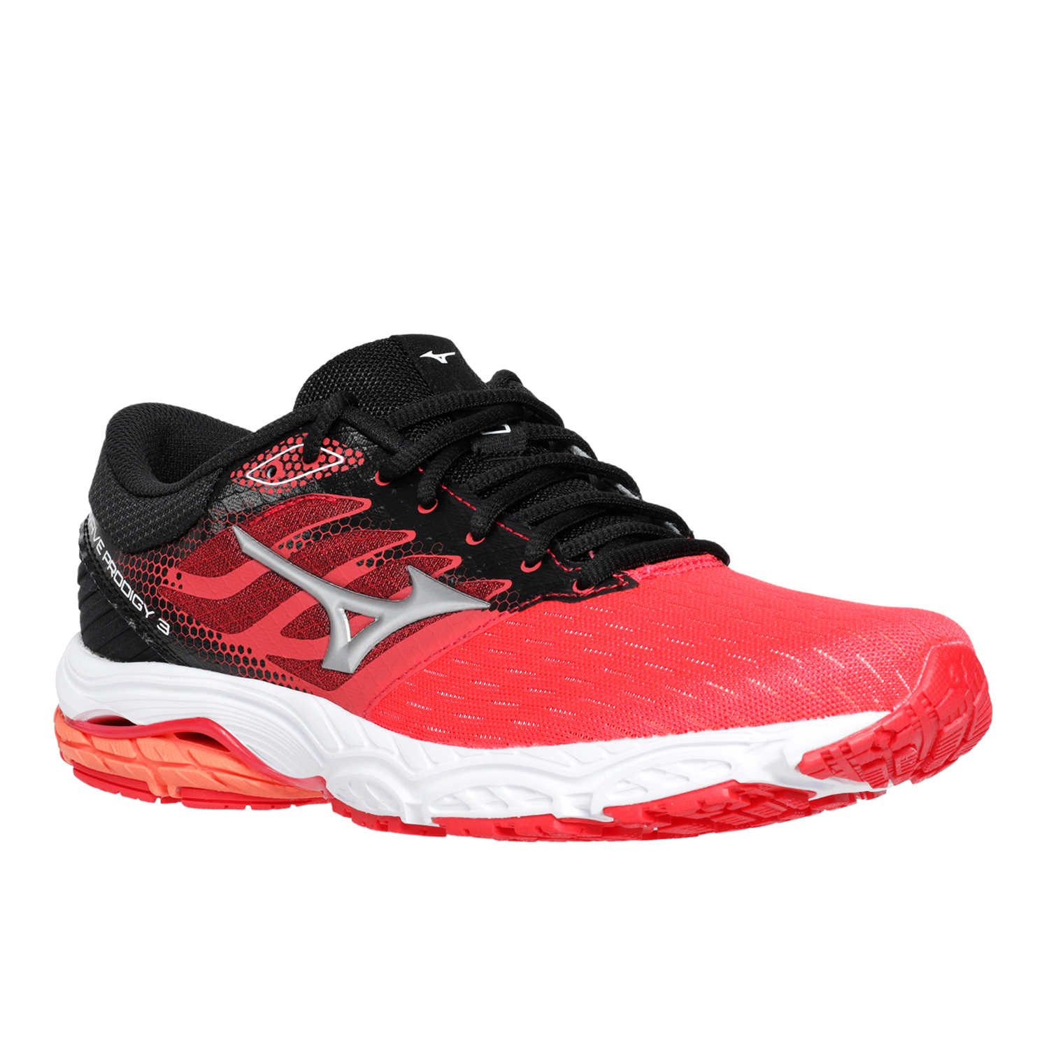

Кроссовки унисекс Mizuno Wave Prodigy 3 красные 6 UK, Wave Prodigy 3