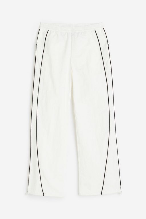 

Брюки женские H&M 1203817 белые XL, Белый, 1203817