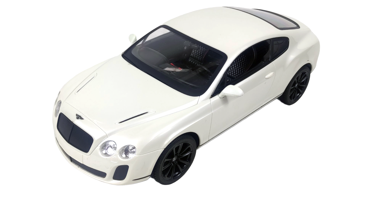 Машина Meizhi Bentley GT Supersport на р, у 2048-WHITE meizhi машина bentley gt supersport 1 14
