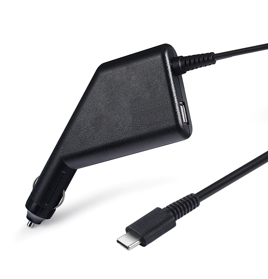 Автомобильная зарядка для ноутбука USB-C/Type-C 20V 3.25A 65W
