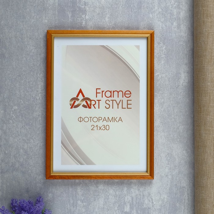 

Фоторамка сосна формат А4 с15 21х30 см (мокко 3) (пластиковый экран)