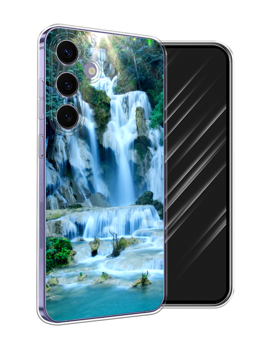 

Чехол Awog на Samsung Galaxy S24 Plus "Водопад 8", Голубой;зеленый, 2109150-1