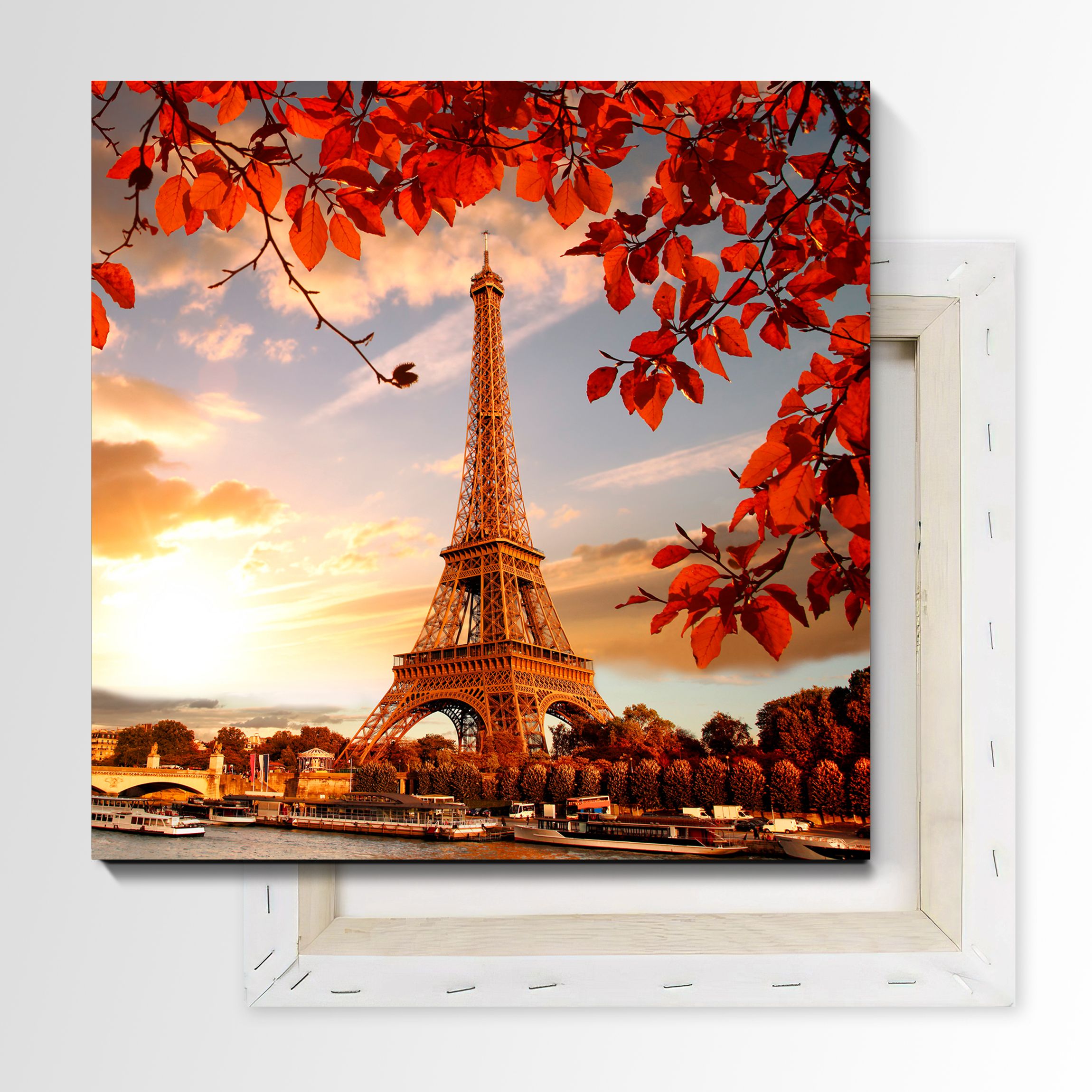 

Картина Эйфелева Башня Осень 50х50 см на холсте 328027905, 328027905