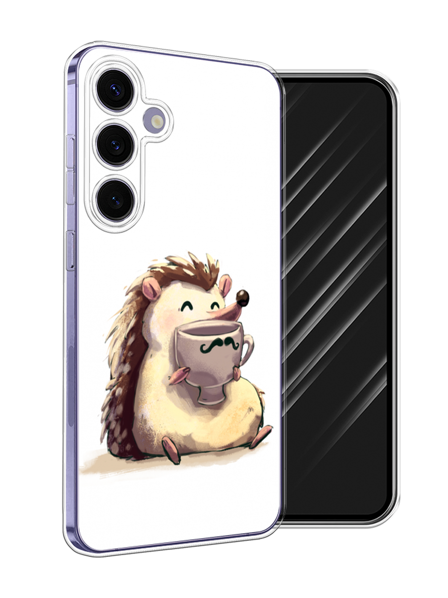

Чехол Awog на Samsung Galaxy S24 Plus "Еж кофеман", Белый;коричневый;бежевый, 2109150-1