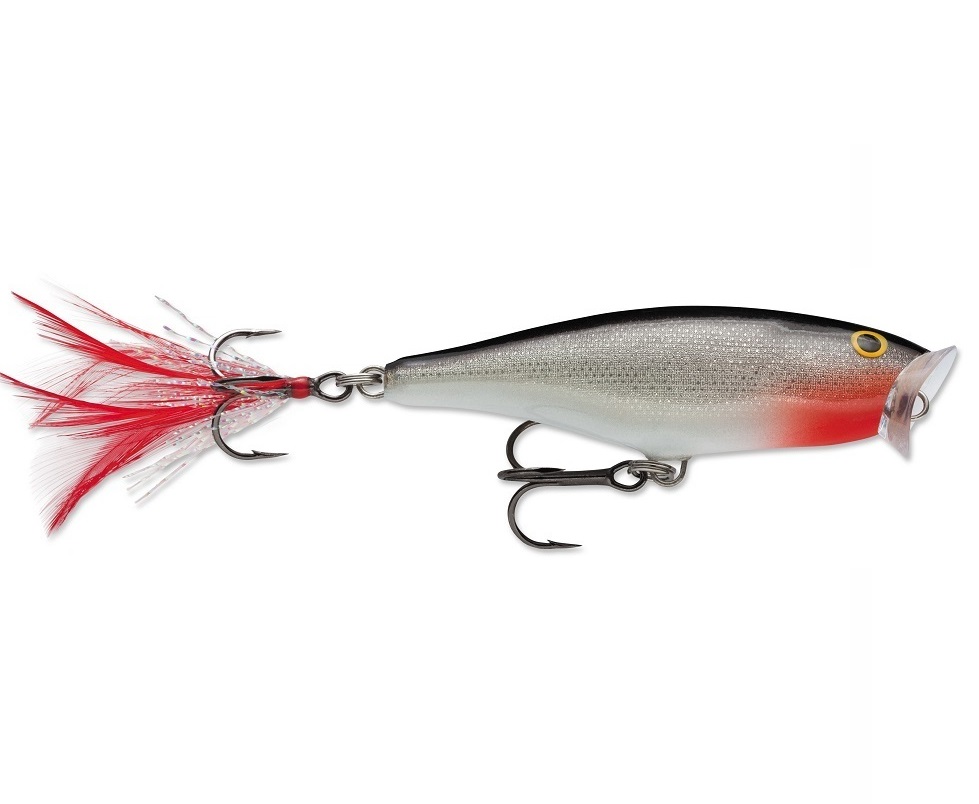 

Воблер Rapala Skitter Pop SP07 цвет S, Серебристый;черный;красный, Skitter Pop