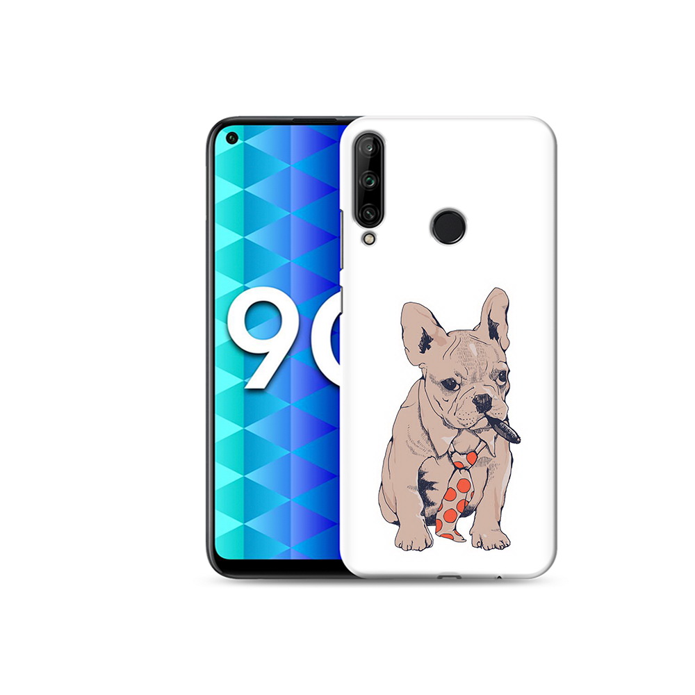 

Чехол MyPads Tocco для Honor 9C бульдог с сигарой (PT149389.41.250), Tocco