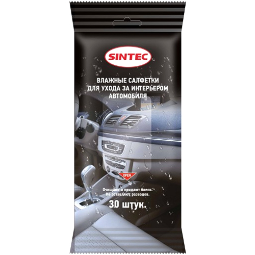 фото Салфетки влажные sintec салфетки влажные sintec для салона (30шт)