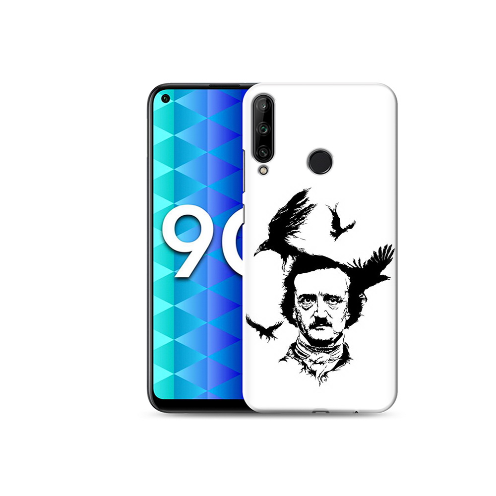 

Чехол MyPads Tocco для Honor 9C Эдгар Аллан черно белый (PT149389.41.204), Tocco