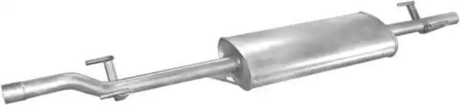

POLMOSTROW 13173 Глушитель задняя часть 1шт