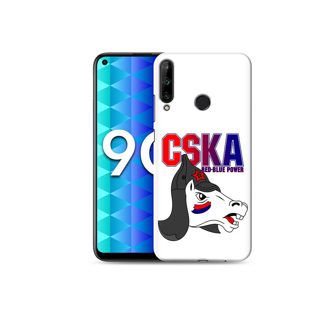 

Чехол MyPads Tocco для Honor 9C ФК ЦСК лошадка россия (PT149389.41.179), Tocco