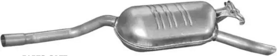 

POLMOSTROW 1305 Глушитель задняя часть 1шт