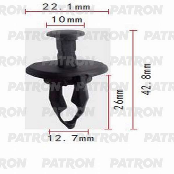 

Клипса Пластмассовая Gm Применяемость: Подкрылок, Крылья, Бампер PATRON арт. P370736