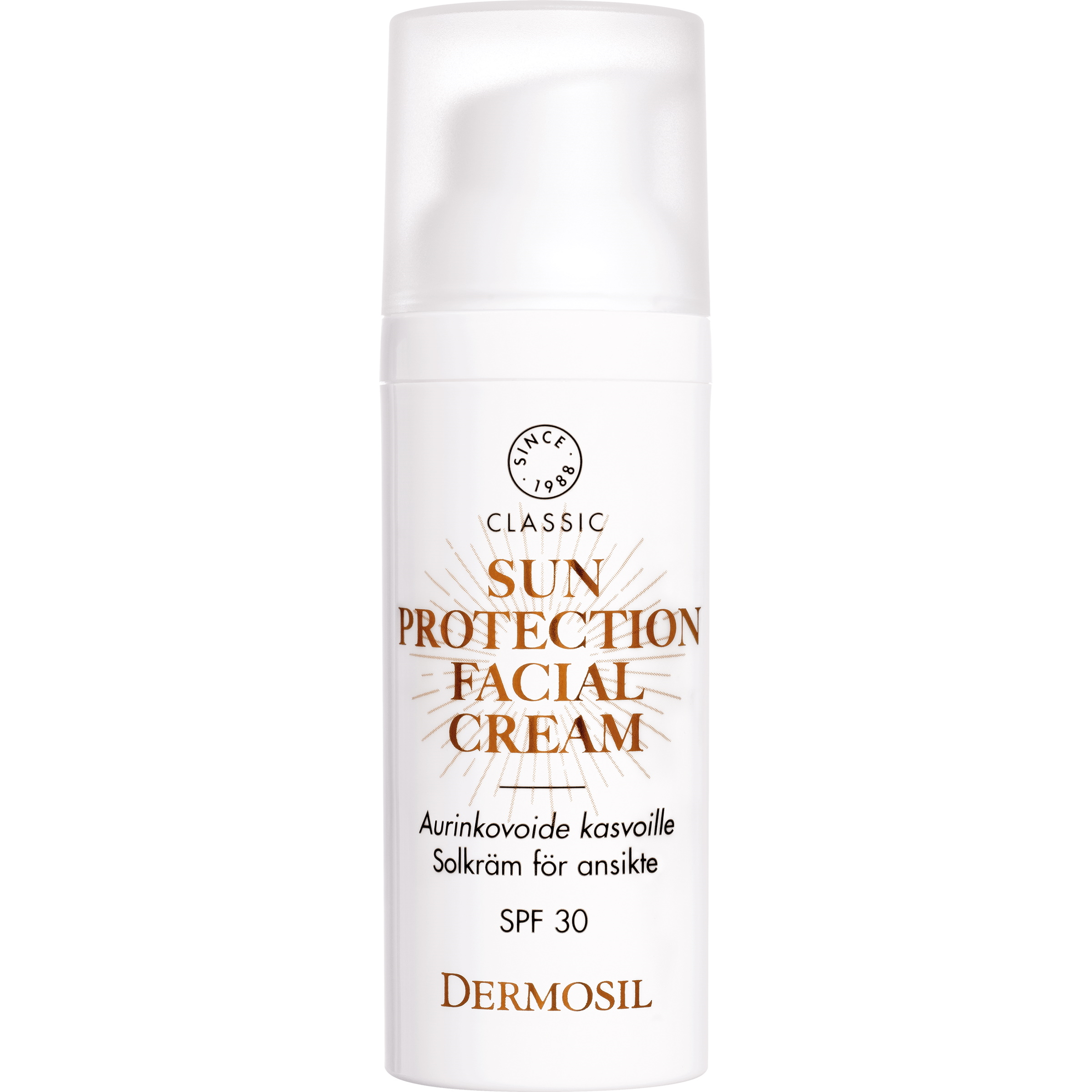 

Солнцезащитный крем для лица Dermosil SPF 30 50 мл, Солнцезащитный крем для лица SPF 30 50 мл.