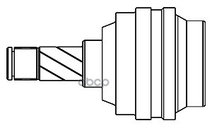 

Шрус Внутр.Opel Astra H 1.8 05-10/Vectra C 05-08/Zafira A 1.6 99-05 GSP арт. 699026