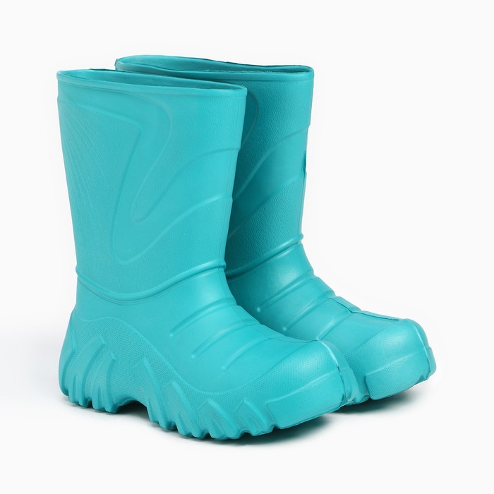 Light Company Сапоги детские ЭВА, размер 30/31, цвет бирюзовый