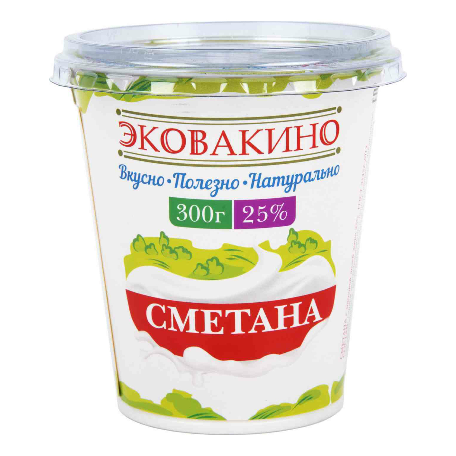 Сметана 25% Эковакино 300 г