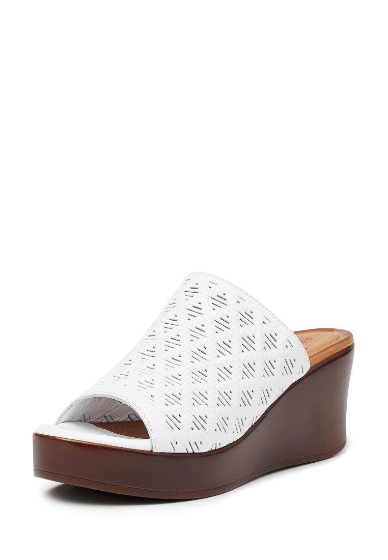 

Сабо женские Pierre Cardin 140345 белые 37 RU, Белый, 140345