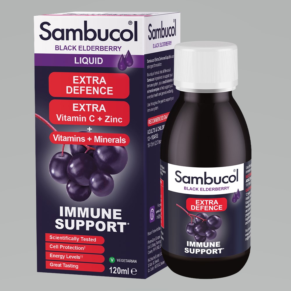 

Витаминный комплекс Sambucol Extra Defence 120мл