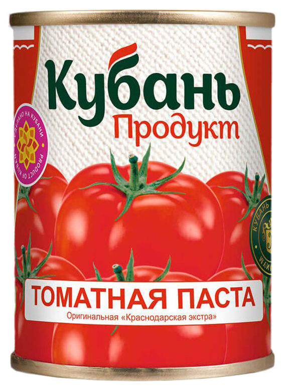 фото Паста томатная кубань продукт краснодарская экстра 380г