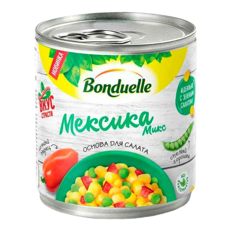 

Овощная смесь Bonduelle Мексиканская 425 мл