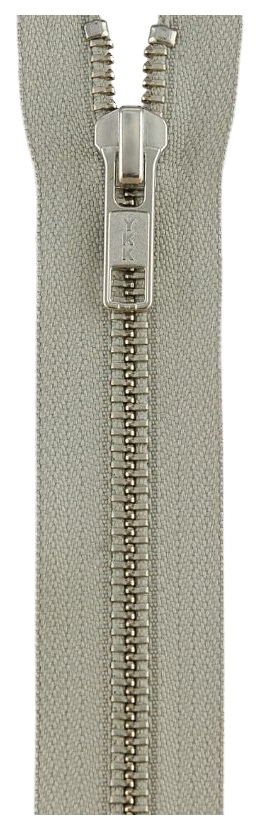 

Застежка-молния YKK 0573985/80, 576 светло-серый тип 5 (5,75мм), разъемная, 80см