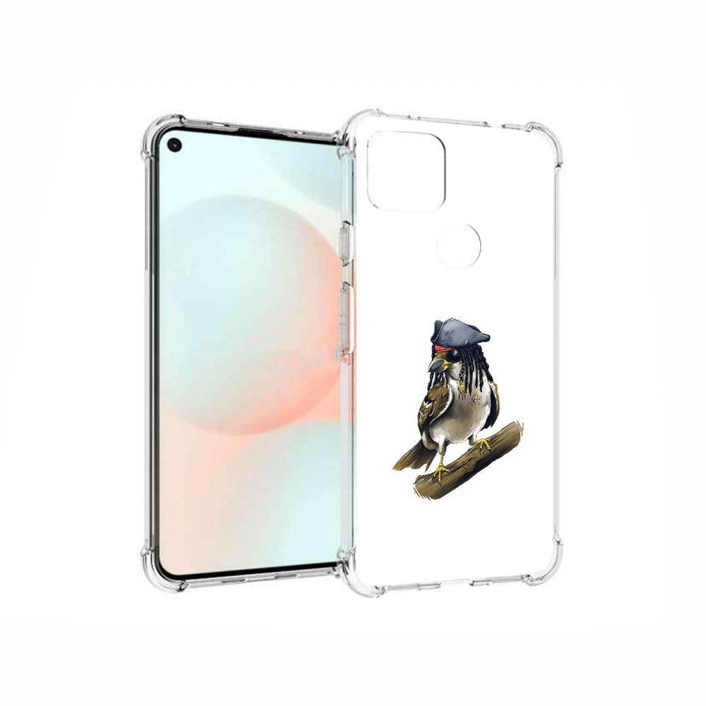 

Чехол MyPads Tocco для Google Pixel 5A Джек воробей, Прозрачный, Tocco