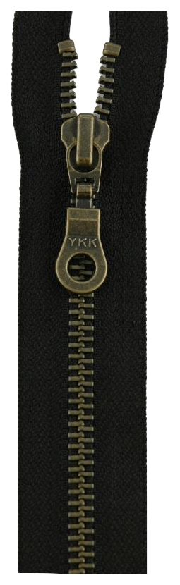 

Застежка-молния YKK 0503311/80, 580 черный тип 5 (5,75мм), разъемная, 80см
