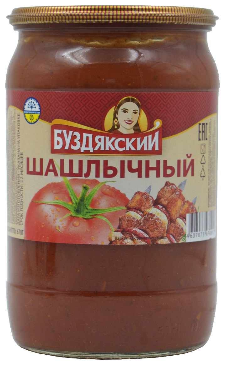 Соус Буздякский Шашлычный 670г