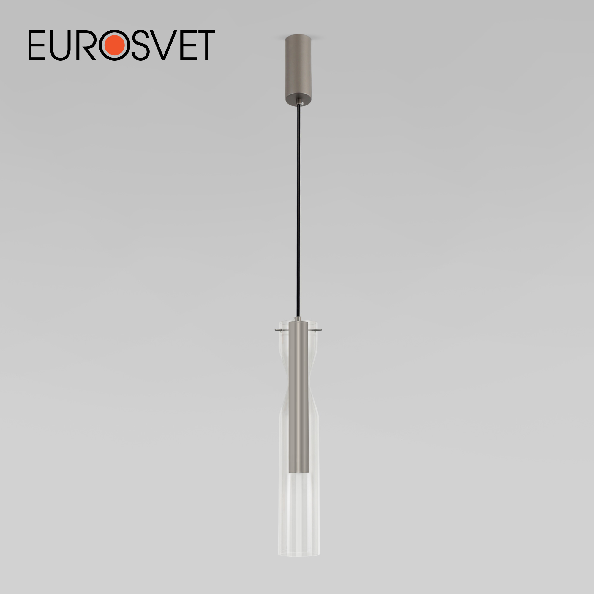 

Светильник подвесной LED Eurosvet Swan 50253/1 LED 12W 4000K графит, Swan