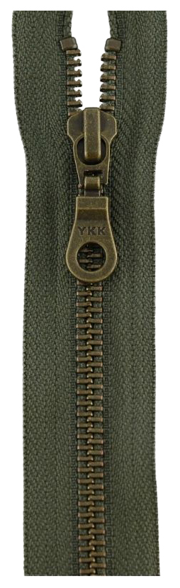 

Застежка-молния YKK 0503311/80, 567 оливка тип 5 (5,75мм), разъемная, 80см