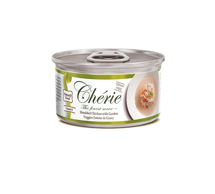 Влажный корм для кошек Pettric Cherie Signature Gravy Курица с овощами 6 шт по 80 гр.