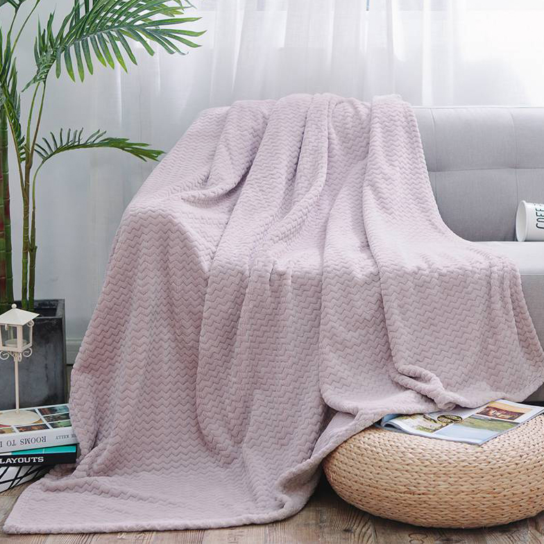 

Покрывало Плед Cleo "ROYAL PLUSH" велсофт 020-RP Бледно-розовый, 2000 х 2200 мм