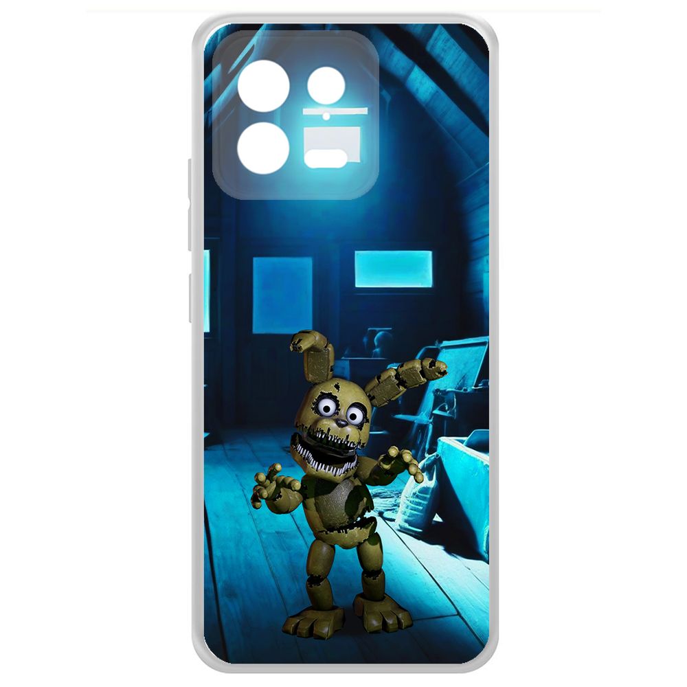 

Чехол-накладка Krutoff Clear Case ФНАФ - Плюштрап для Xiaomi 13, Прозрачный