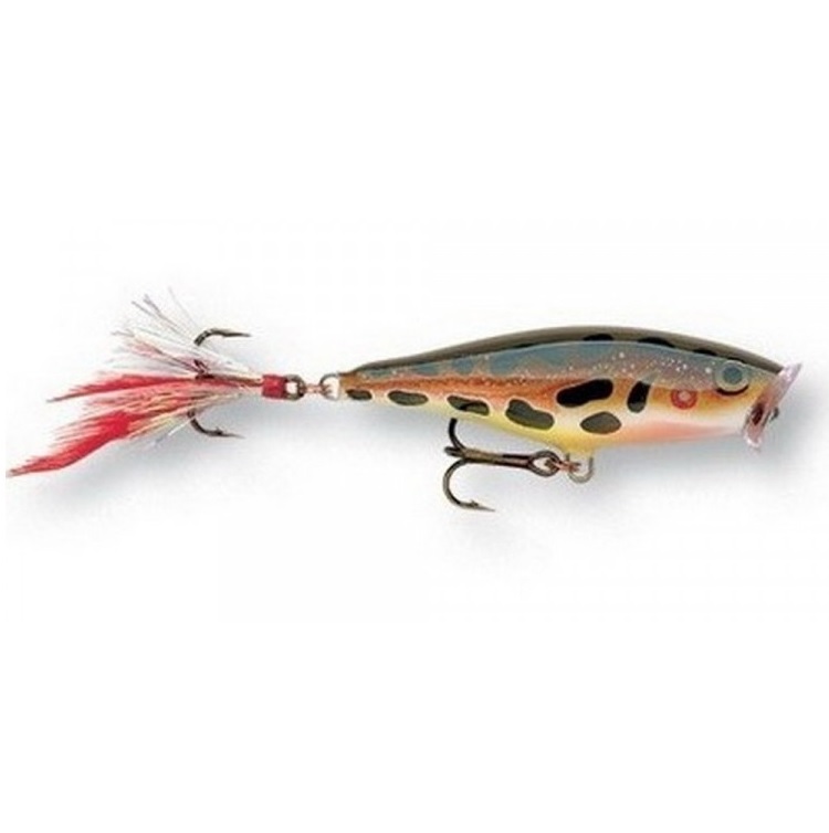 

Воблер Rapala Skitter Pop SP09 цвет F, Коричневый;белый;черный;оранжевый, Skitter Pop