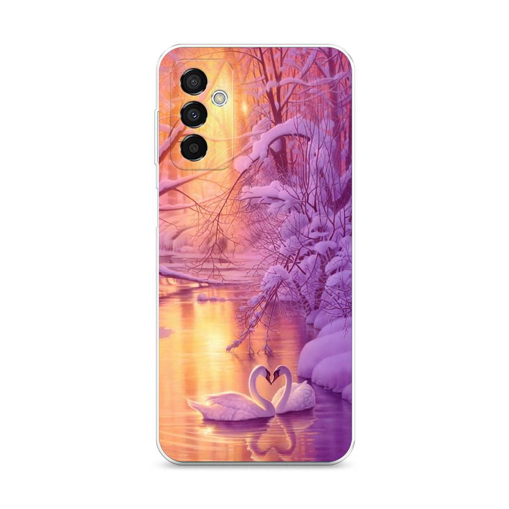 

Чехол на Samsung Galaxy M23 5G "Зима 1", Фиолетовый;желтый, 2105550-2