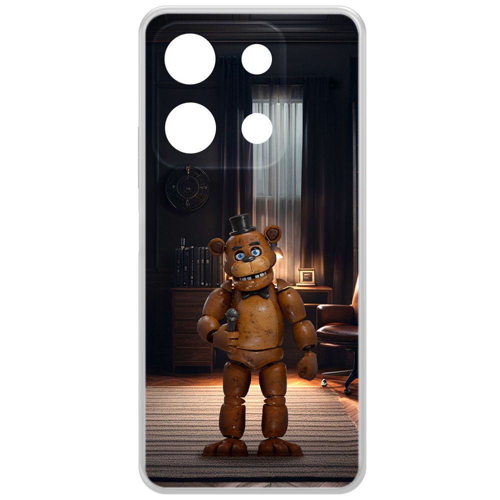 

Чехол-накладка Krutoff Clear Case ФНАФ - Медведь Фредди для INFINIX Note 30i, Прозрачный