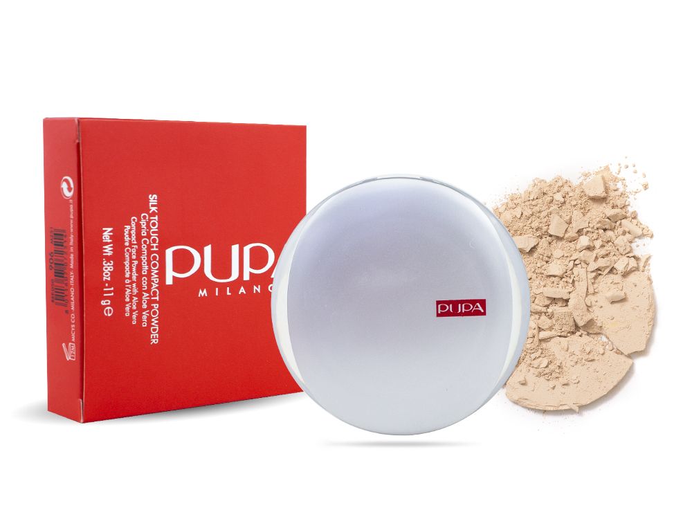 Пудра для лица Pupa Silk Touch Compact Powder 05 11г пудра purobio refill indissoluble compact powder 01 натуральный 9 г