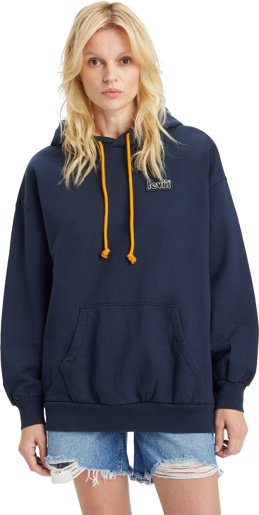 

Худи женское LEVIS Women Prism Hoodie синее XXS, Синий, Women Prism Hoodie