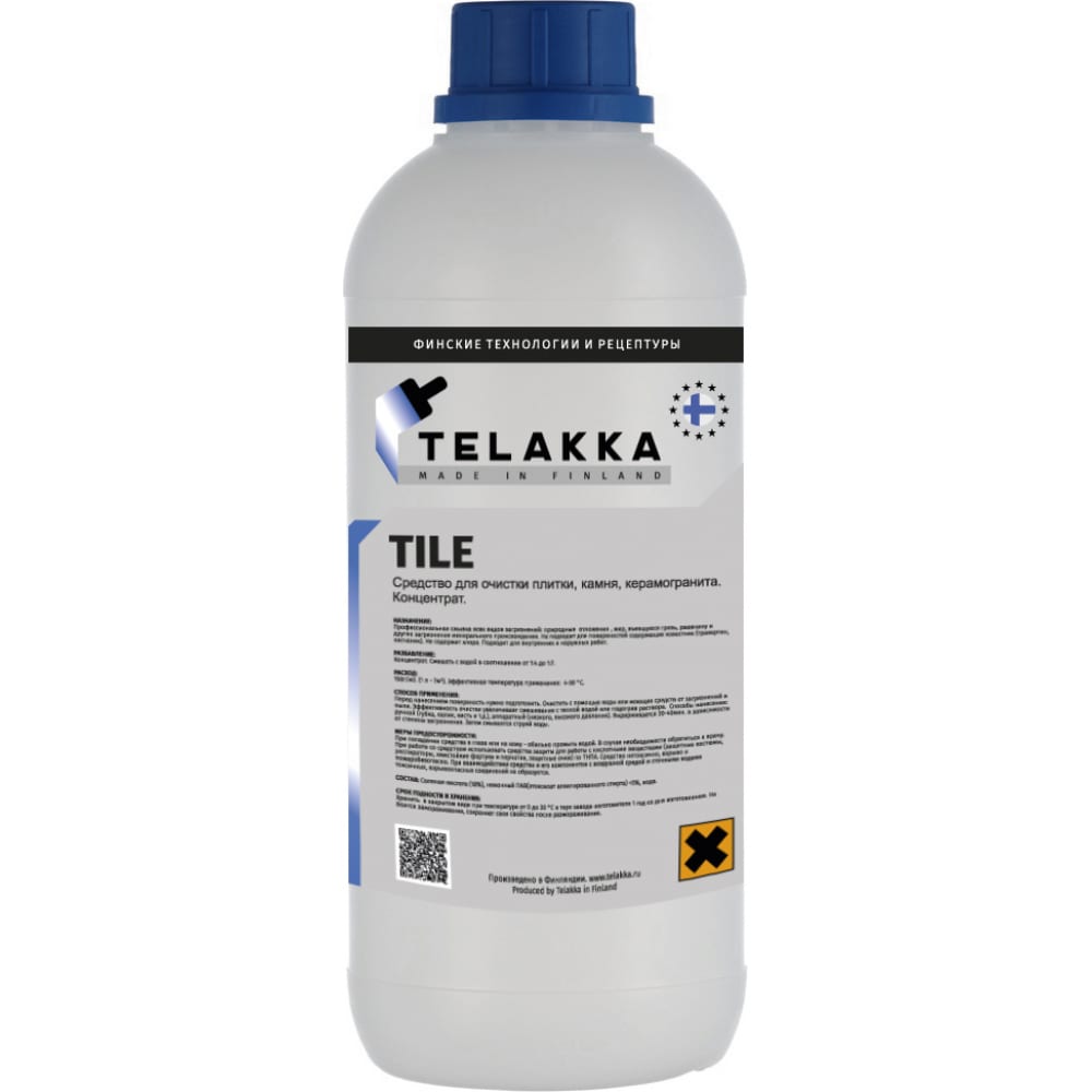 

Очиститель для плитки камня, керамогранита Telakka TILE