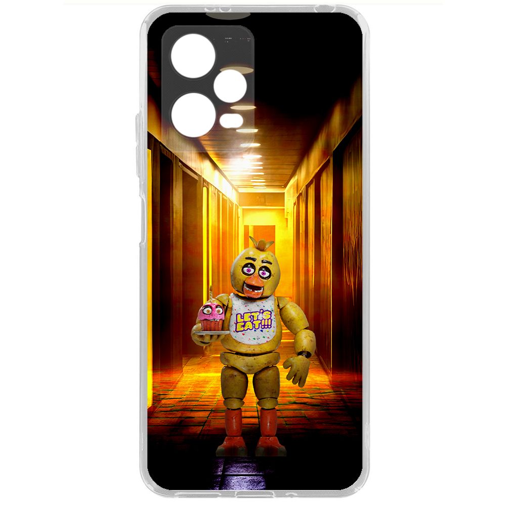 Чехол-накладка Krutoff Clear Case ФНАФ - Чика для Xiaomi Poco X5