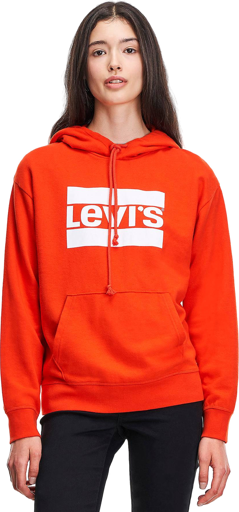 Худи женское LEVIS Women Graphic Standard Hoodie красное XS