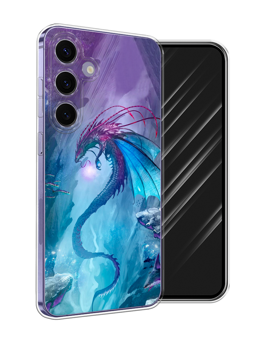 

Чехол Awog на Samsung Galaxy S24 Plus "Водный дракон", Голубой;фиолетовый;синий, 2109150-1