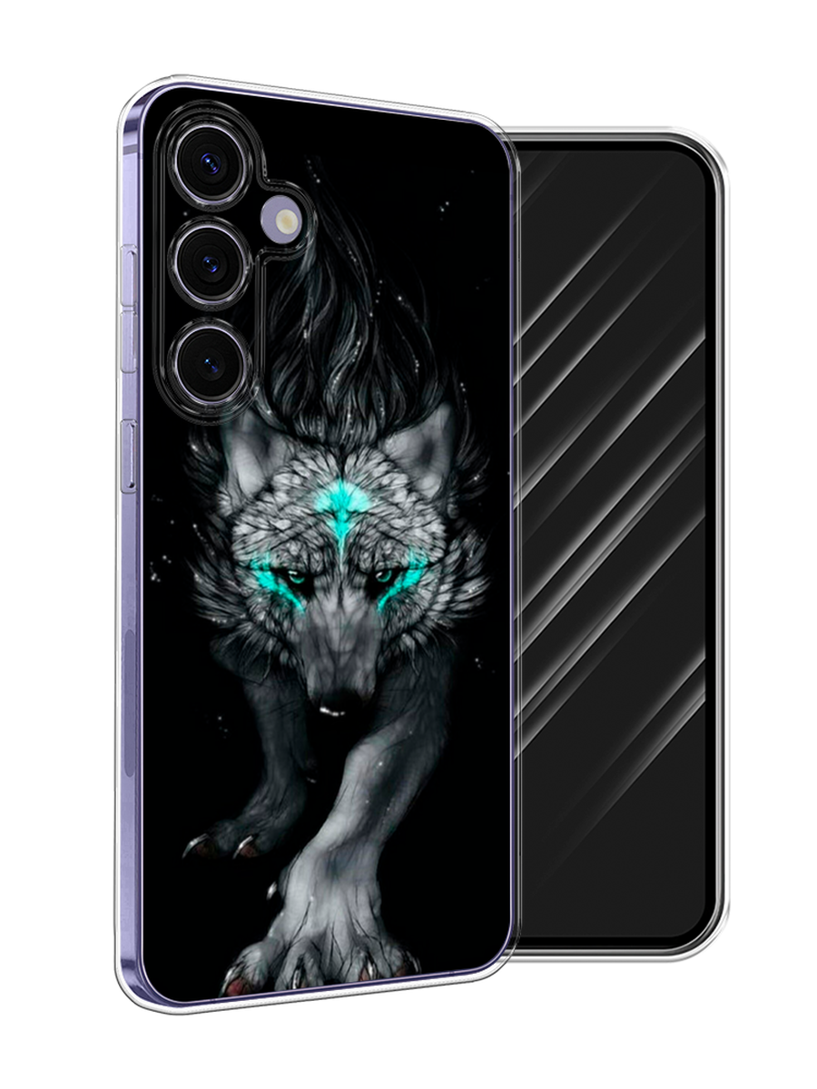 

Чехол Awog на Samsung Galaxy S24 Plus "Волшебный волк", Черный;серый, 2109150-1