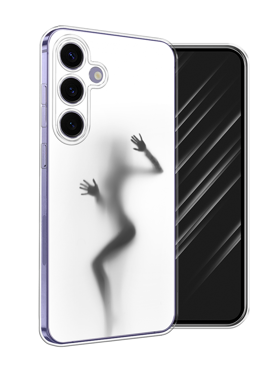 

Чехол Awog на Samsung Galaxy S24 Plus "Девушка в душе", Серый;белый;черный, 2109150-1