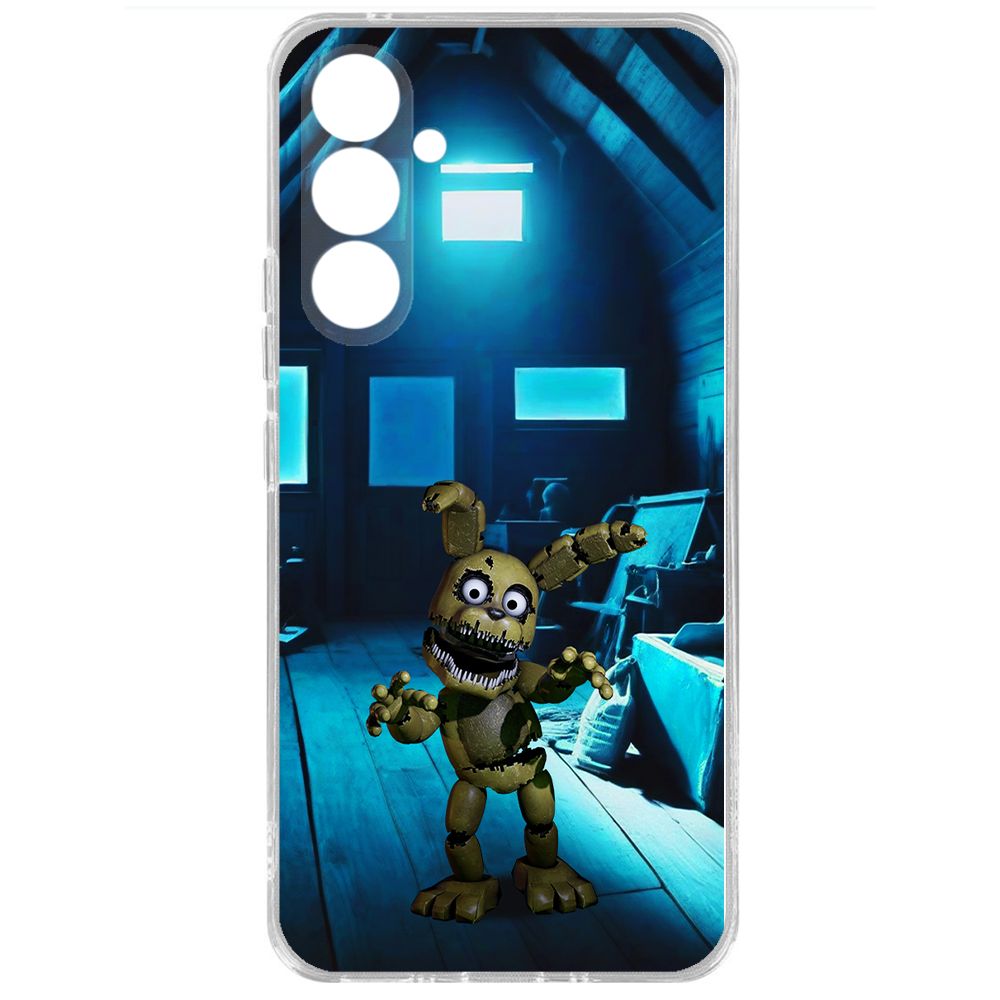 

Чехол-накладка Krutoff Clear Case ФНАФ - Плюштрап для Samsung Galaxy A54 5G (A546), Прозрачный